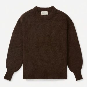 Everlane Oversized Alpaca Crew Sweater